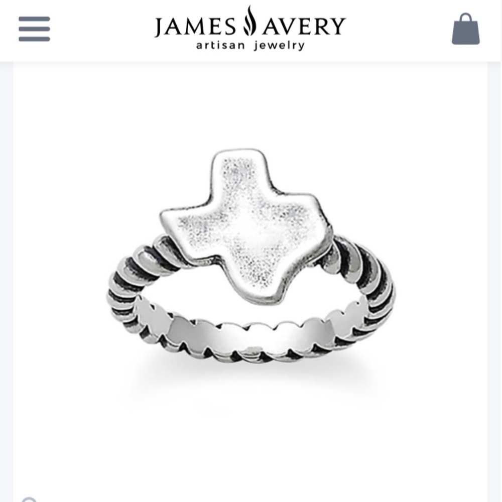 James Avery Texas ring. EUC. Size 6-6.5